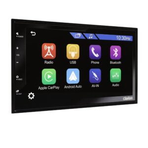 CLARION DOUBLE DIN (FX450) (CARPLAY/ANDROID AUTO)