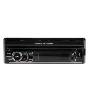 POWER ACOUSTIK SINGLE DIN (PD-721B) (DVD) (BLUETOOTH)