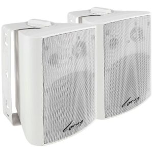 AUDIOPIPE BOCINAS 4” 2-Way Indoor/Outdoor Weatherproof (ODP-423WH) (PAR)