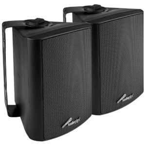 AUDIOPIPE BOCINAS 4” 2-Way Indoor/Outdoor Weatherproof (ODP-423BK) (PAR)