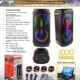 STUDIO Z BOCINA DOBLE 8” AMPLIFICADA (STZP-2800)