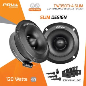 PRV TWEETERS (TW350Ti-4-SLIM) (PAR)