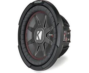 KICKER BAJO 10” (CWRT10) (SLIM - Roja)