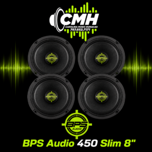 (4) BOCINAS BPS 8" 450SL
