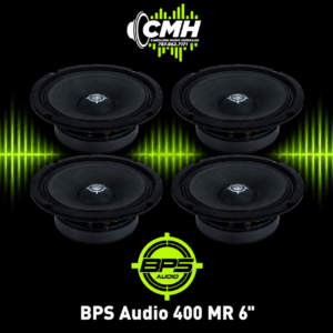 (4) BOCINAS BPS 6" 400